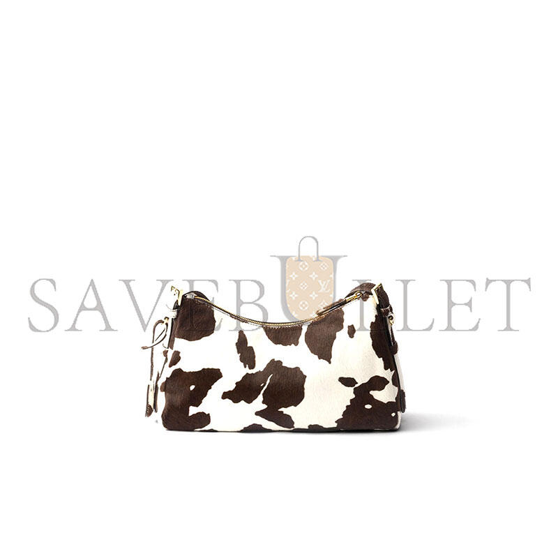 PRADA AIMÈE MEDIUM PRINTED LEATHER SHOULDER BAG 1BC229 (31*18*10cm) 